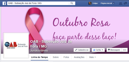 Imagem do Facebook da OAB